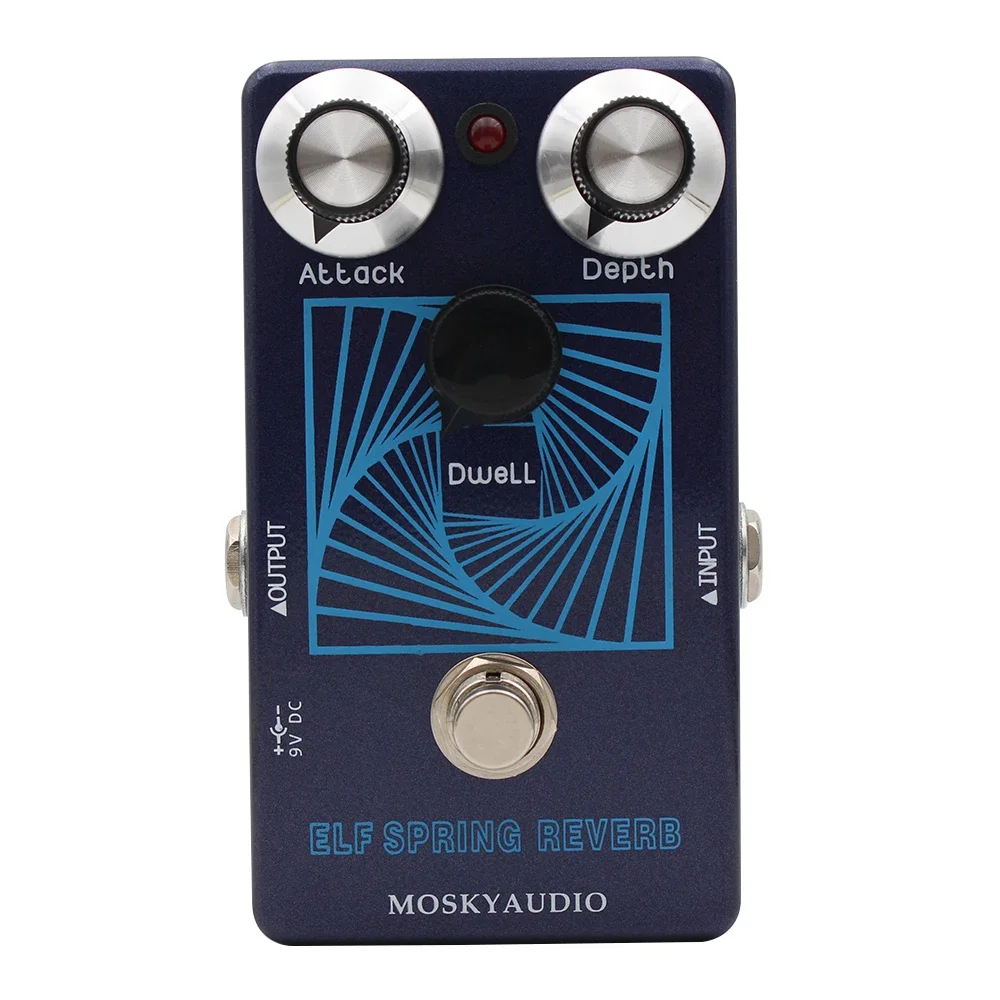 Looper Pedal Guitar - Mosky ELF Spring Reverb Effect Pedal,