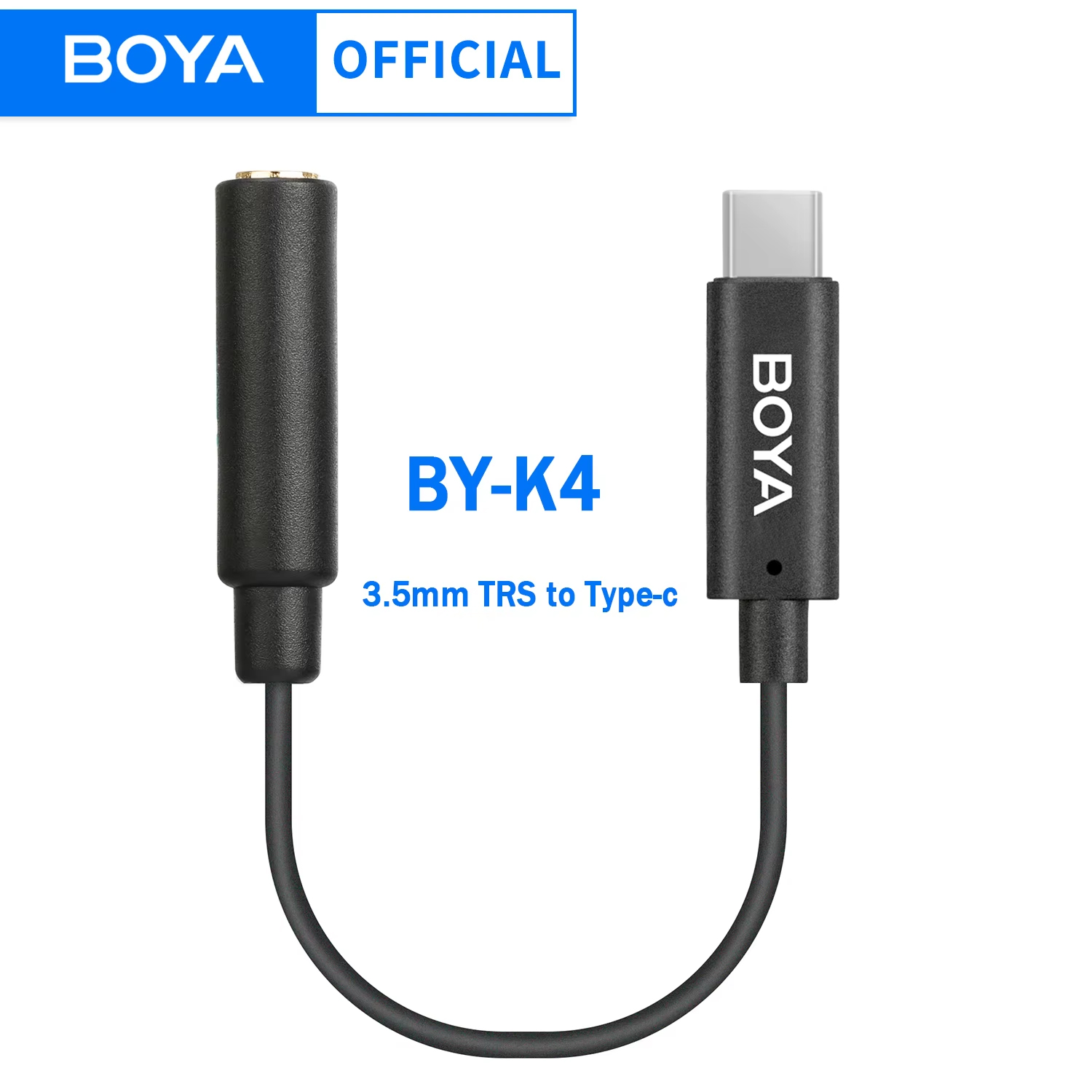 Contact Pickup Mic - Adapter audio BOYA BY-K4 3.5mm TRS