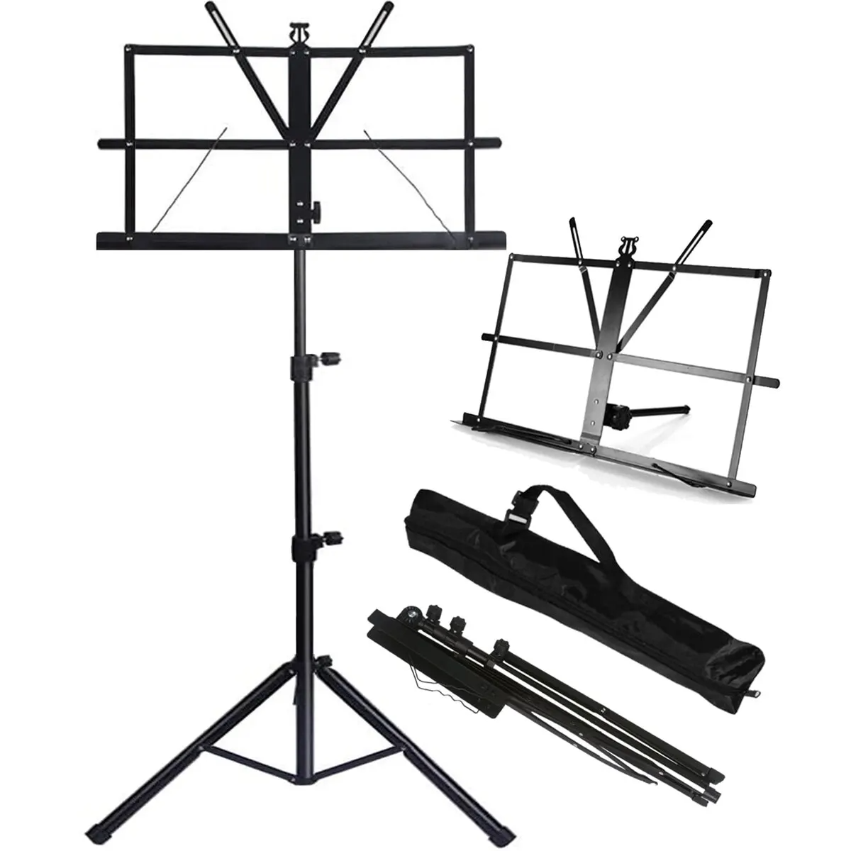 Music Stand Folding - Stojak na nuty 2 w 1,