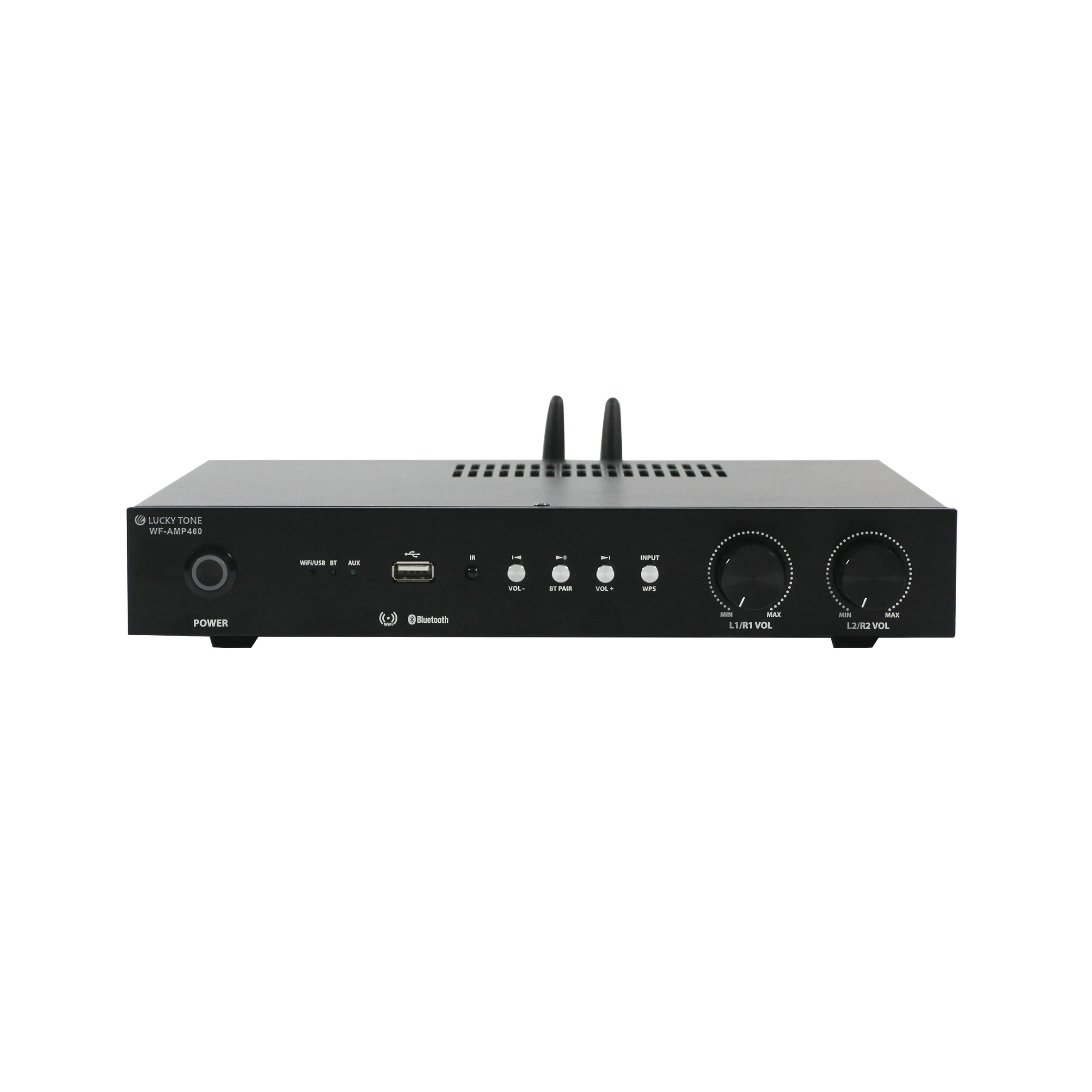 Audio Music Free Online - Wzmacniacz audio 4*60W BLUETOOTH SMART HOME