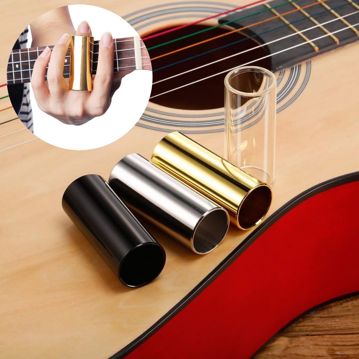 Guitar Slide Tube - Miwayer Slider Gitarowy 60mm Wysoki 4