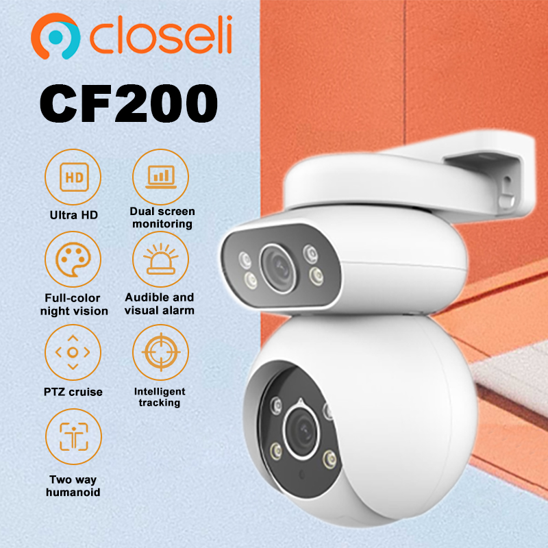 Audio Music Track - Closeli CF200 5MP IP65 Dwukierunkowa kamera