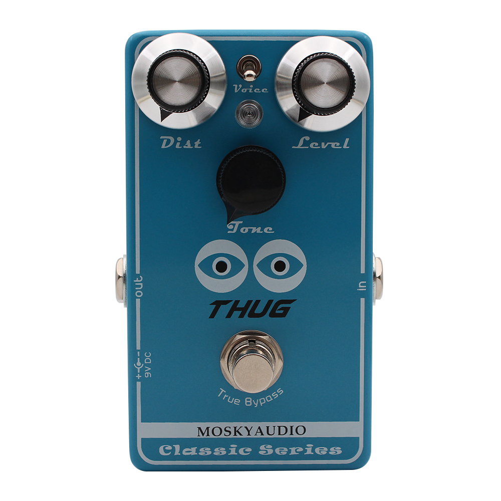 Looper Pedal Guitar - Mosky Thug High Gain Distortion Effect
