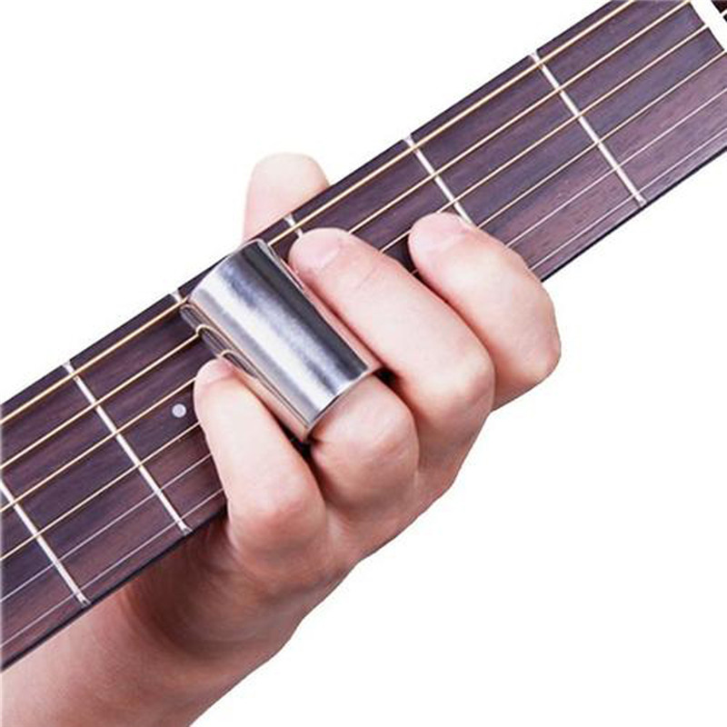 Srebrny slide na palec do gita – Guitar Slide Tube recenzja i cena