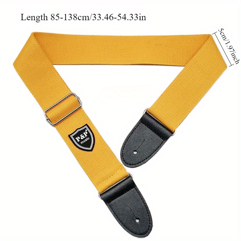 Pasek do gitary w żywych kolor – Guitar Strap Padded recenzja i cena
