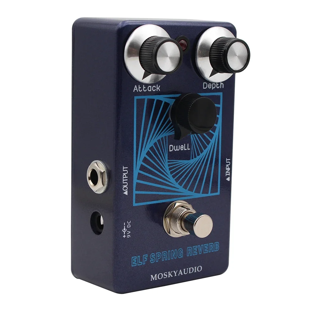 Mosky ELF Spring Reverb Effect – Looper Pedal Guitar recenzja i cena