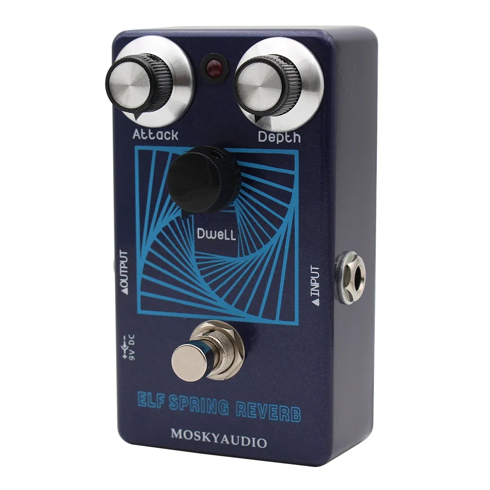 Mosky ELF Spring Reverb Effect – Looper Pedal Guitar recenzja i cena