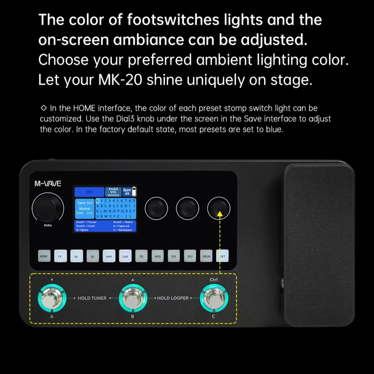 M-VAVE MK-20 Gitarowy i basowy – Looper Pedal Guitar recenzja i cena