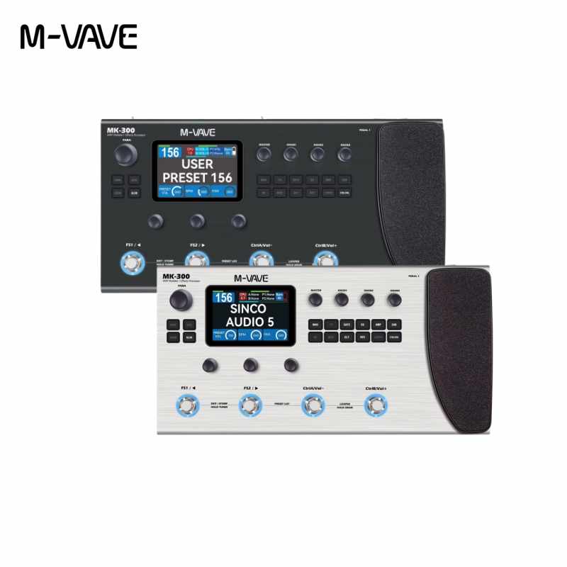 M-VAVE MK-300 Gitarowy i basow – Looper Pedal Guitar recenzja i cena