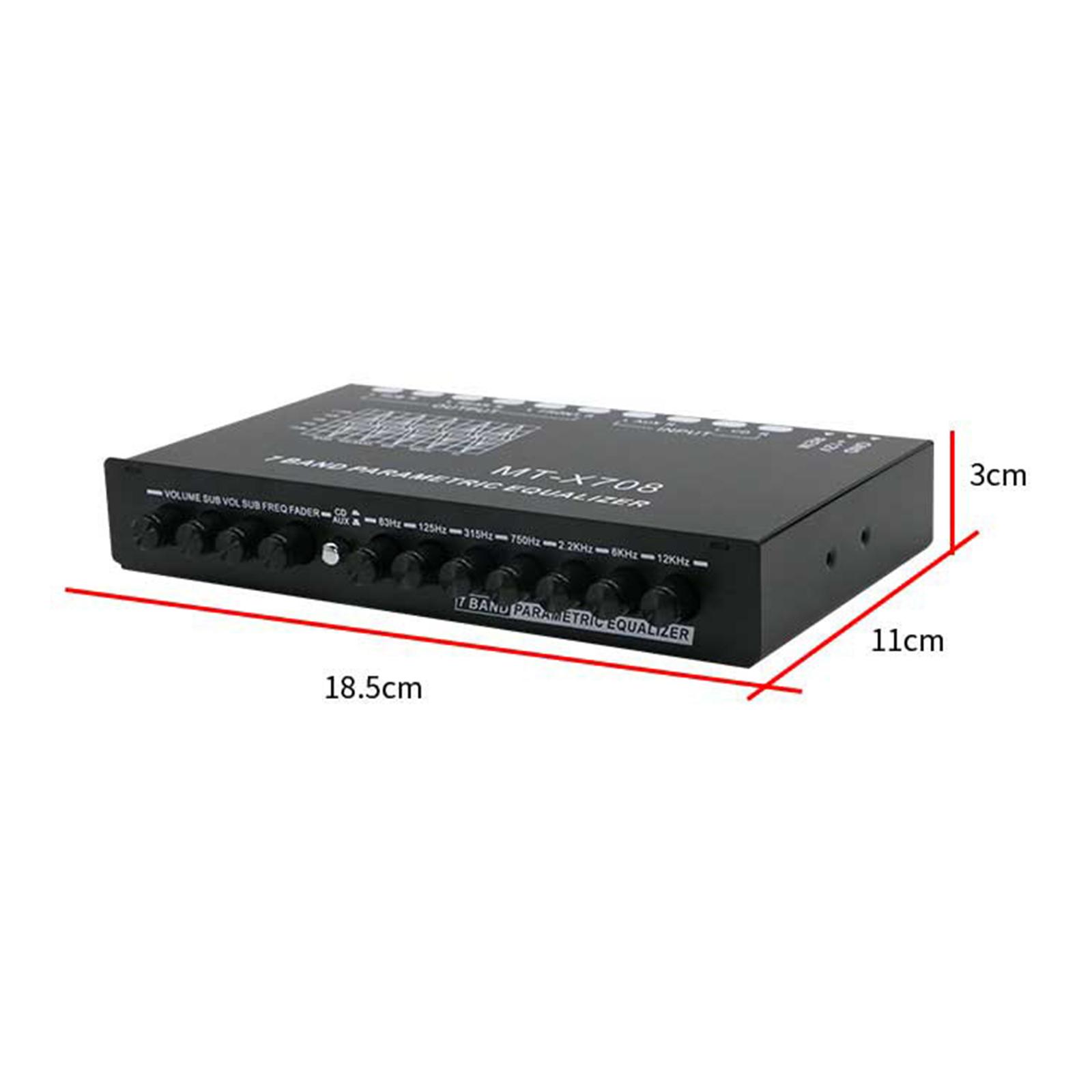 7-pasmowy korektor EQ DC 12V W – Audio Music Equalizer recenzja i cena