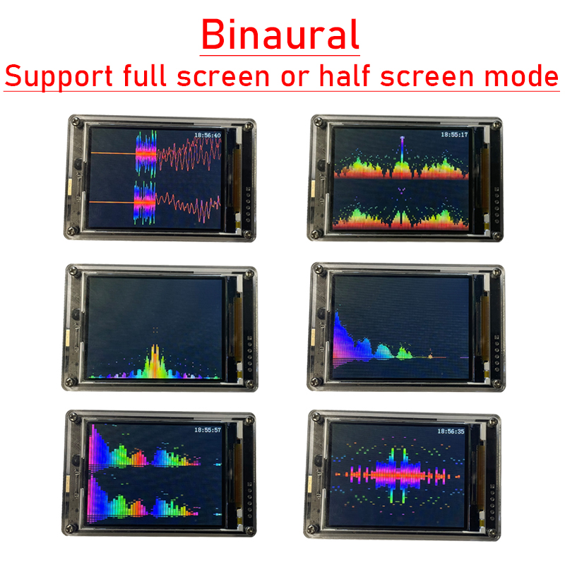 2.6-calowy IPS LCD Music Spect – Audio Music Equalizer recenzja i cena
