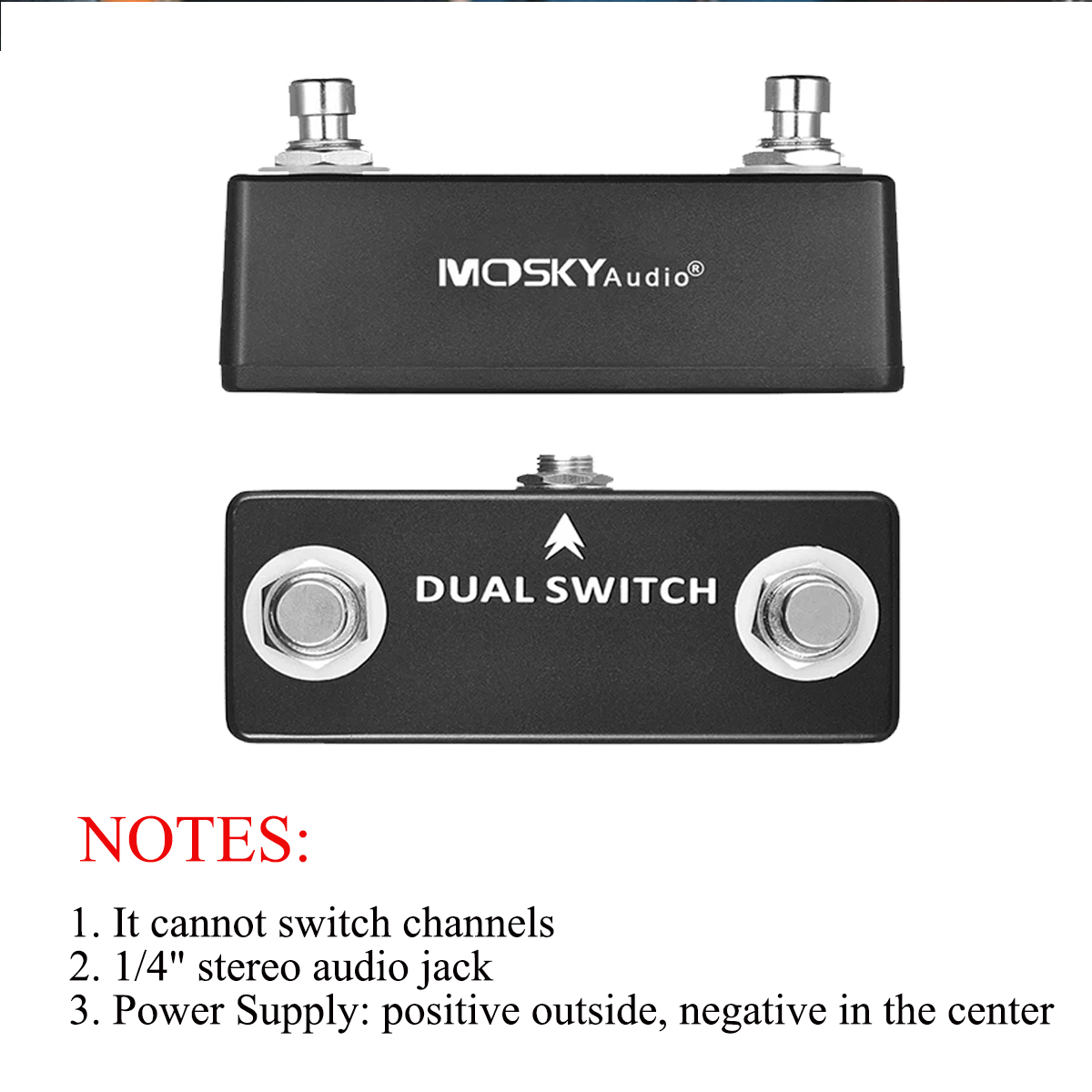 MOSKY DUAL SWITCH Pedał efektó – Looper Pedal Guitar recenzja i cena