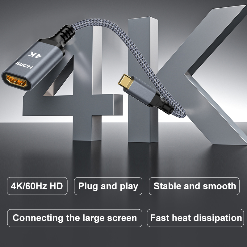 Adapter USB C na HDMI Kabel 4K – Contact Pickup Mic recenzja i cena