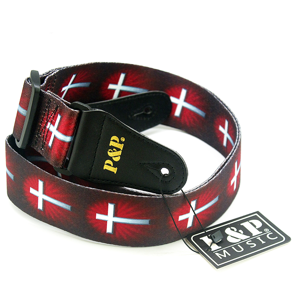 Pasek gitarowy krzyż Chrystusa – Guitar Strap Padded recenzja i cena