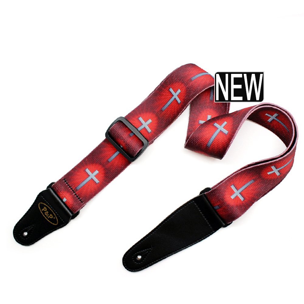 Pasek gitarowy krzyż Chrystusa – Guitar Strap Padded recenzja i cena