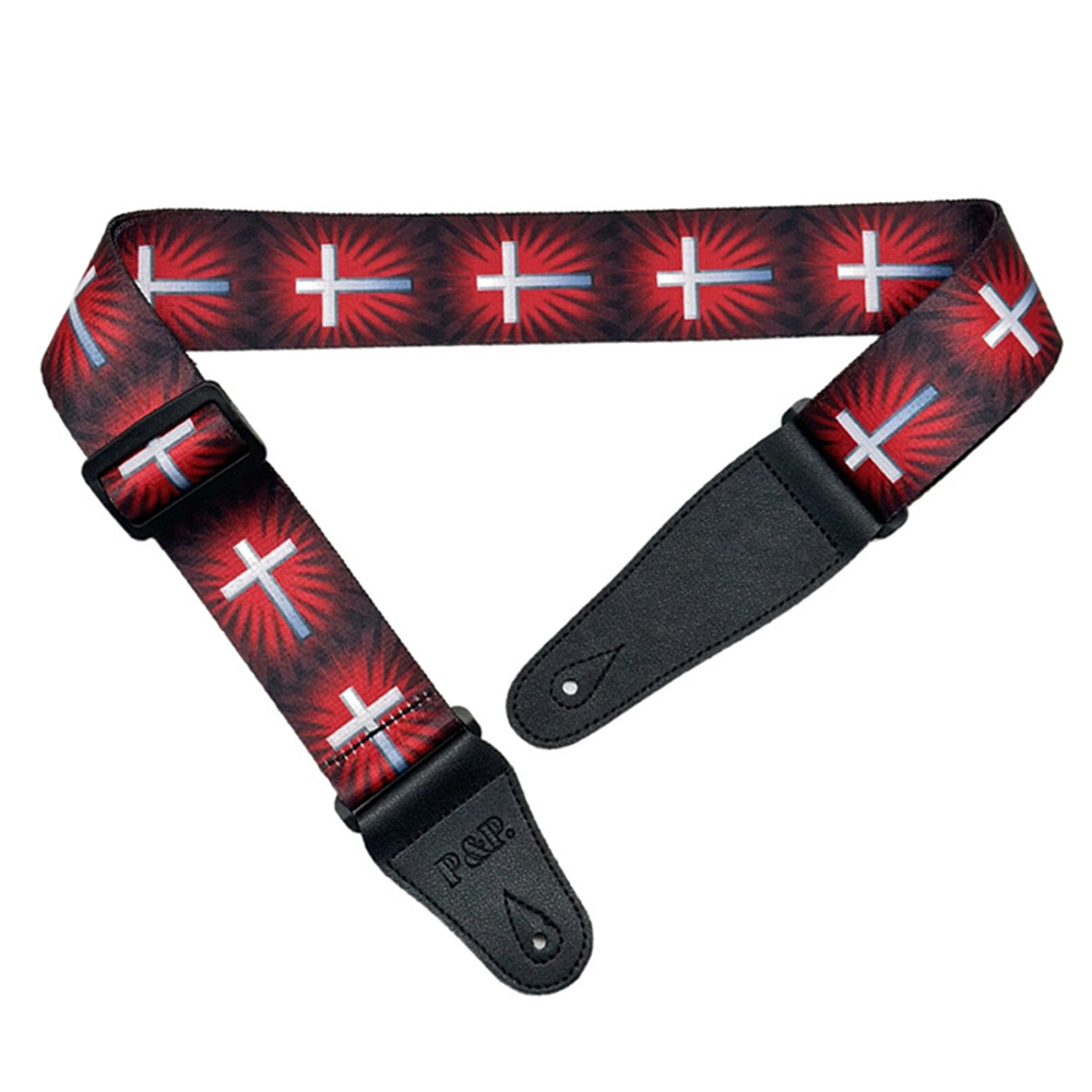 Pasek gitarowy krzyż Chrystusa – Guitar Strap Padded recenzja i cena