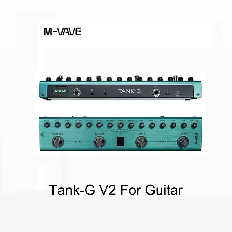 M-VAVE TANK PRO/TANK-G Multi-e – Looper Pedal Guitar recenzja i cena