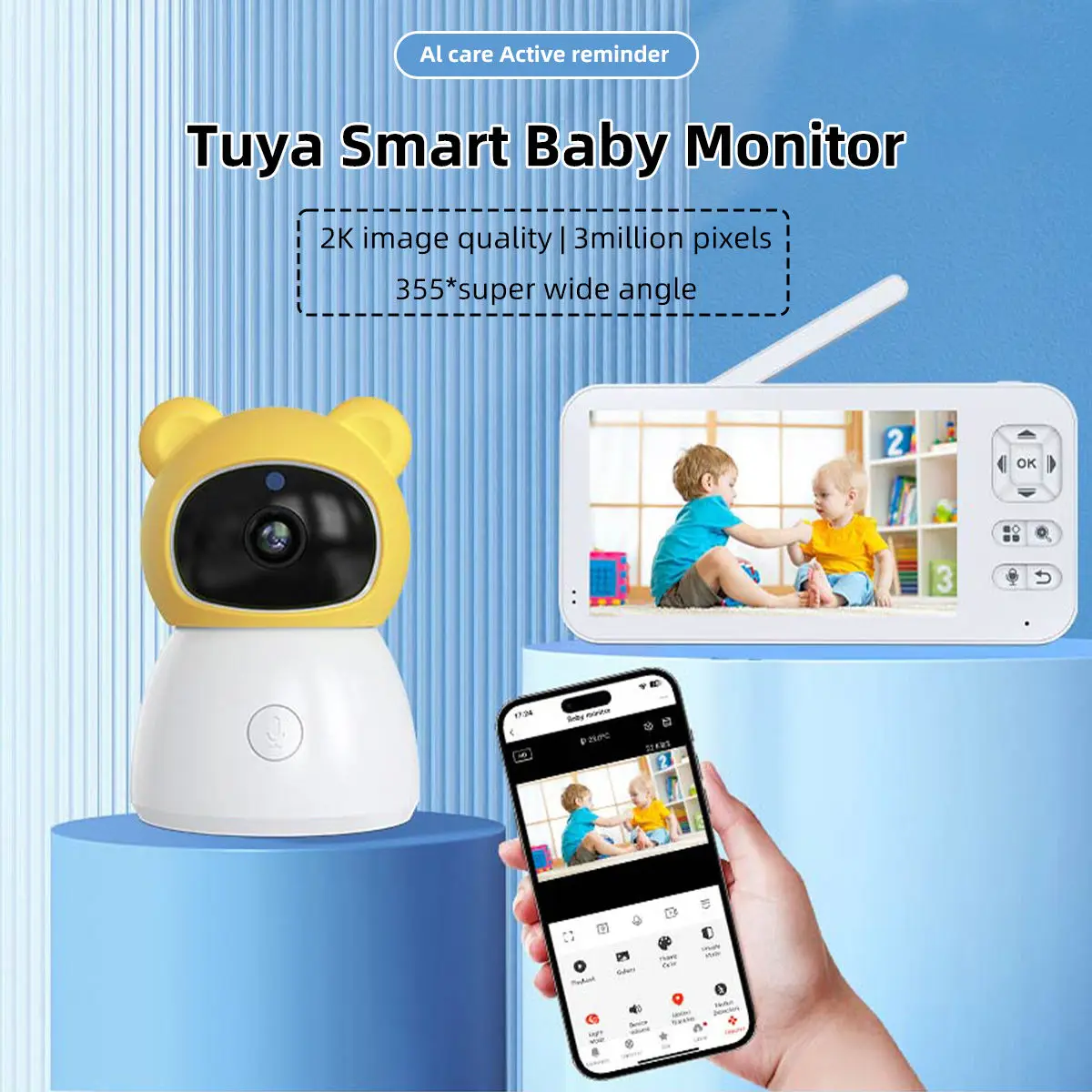 5-calowy inteligentny monitor  – Audio Music Track recenzja i cena