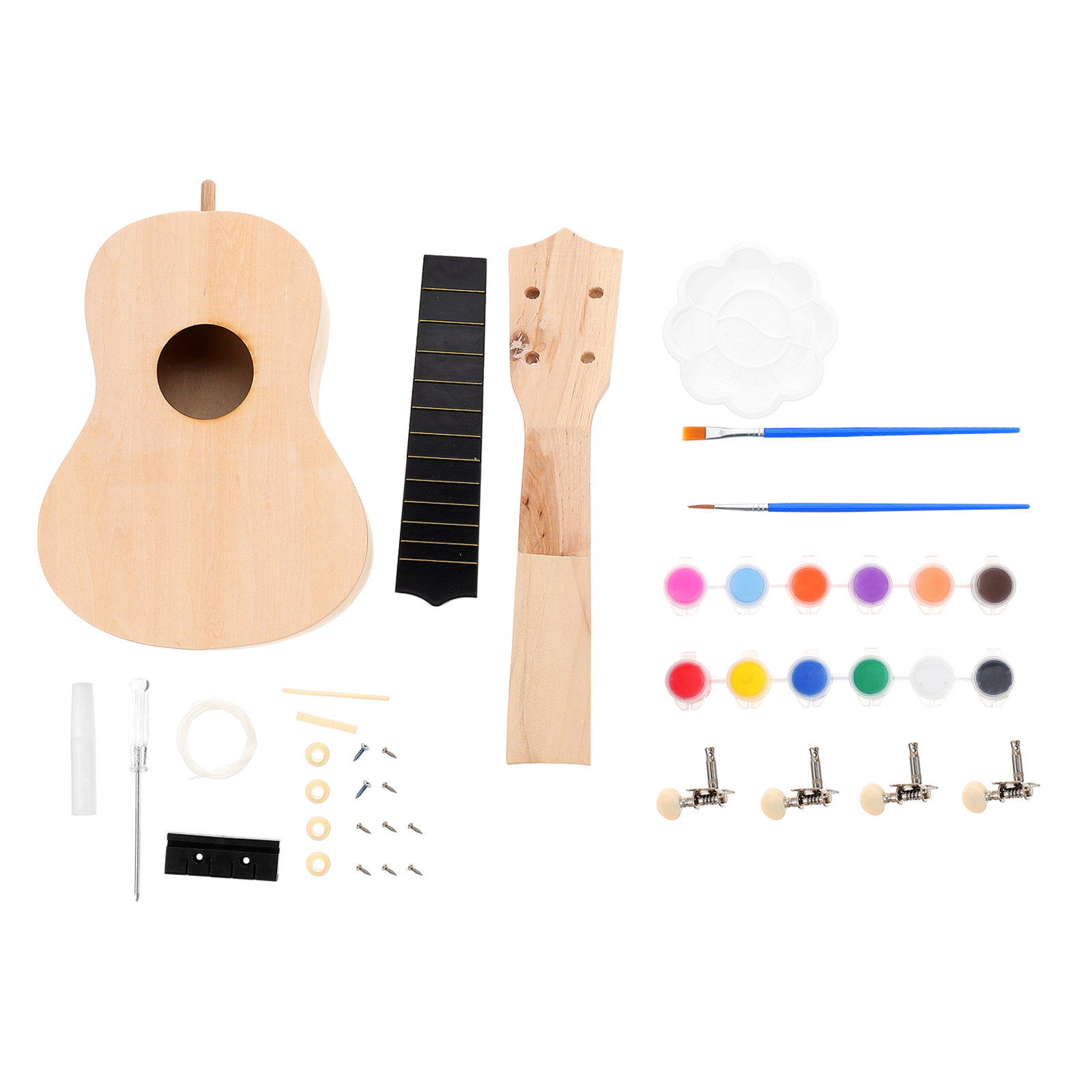 1 zestaw DIY Ukulele Kit Premi – Ukulele Beginner Kit recenzja i cena