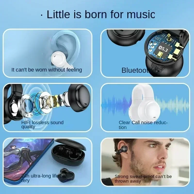 Słuchawki Bluetooth TWS, słuch – Contact Pickup Mic recenzja i cena