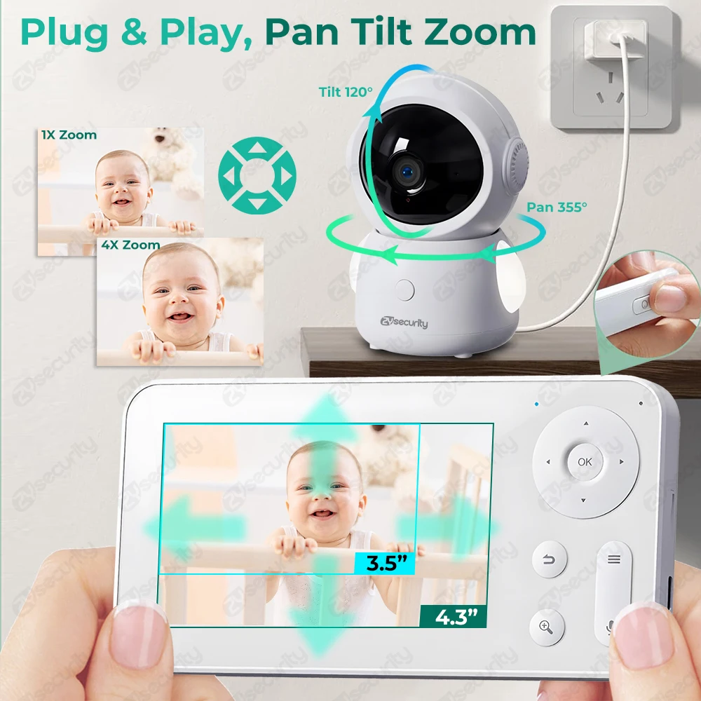 2 tys Niania elektroniczna Wi- – Audio Music Track recenzja i cena