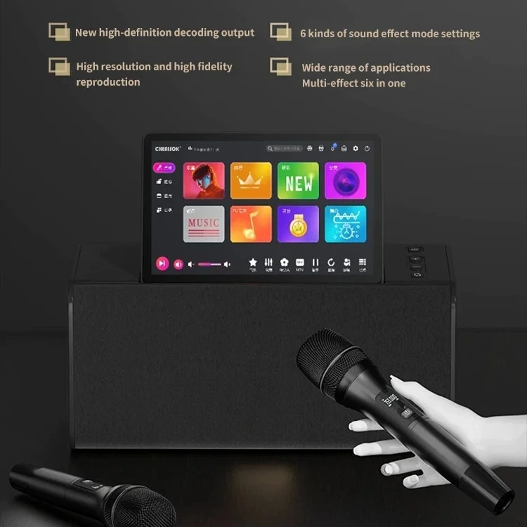 Kompletny zestaw karaoke z odt – Audio Music System For Home recenzja i cena