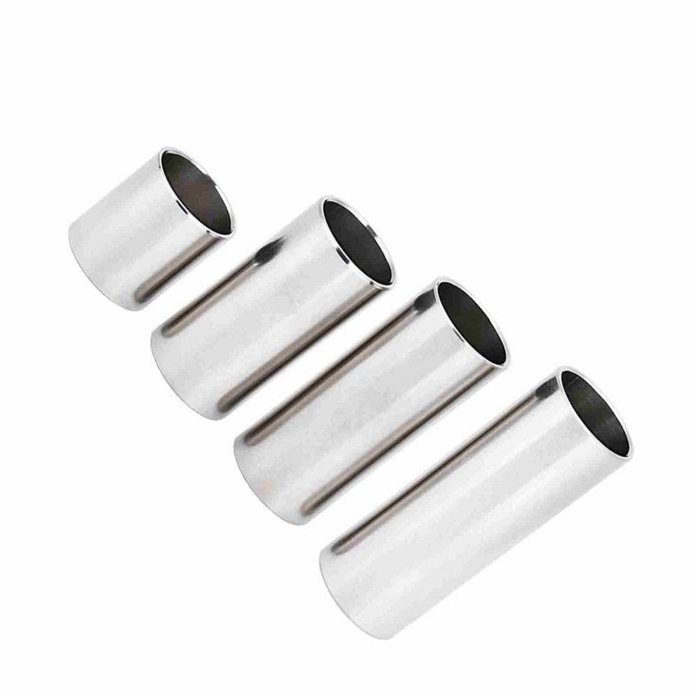 4 szt. Stalowe slidery do gita – Guitar Slide Tube recenzja i cena
