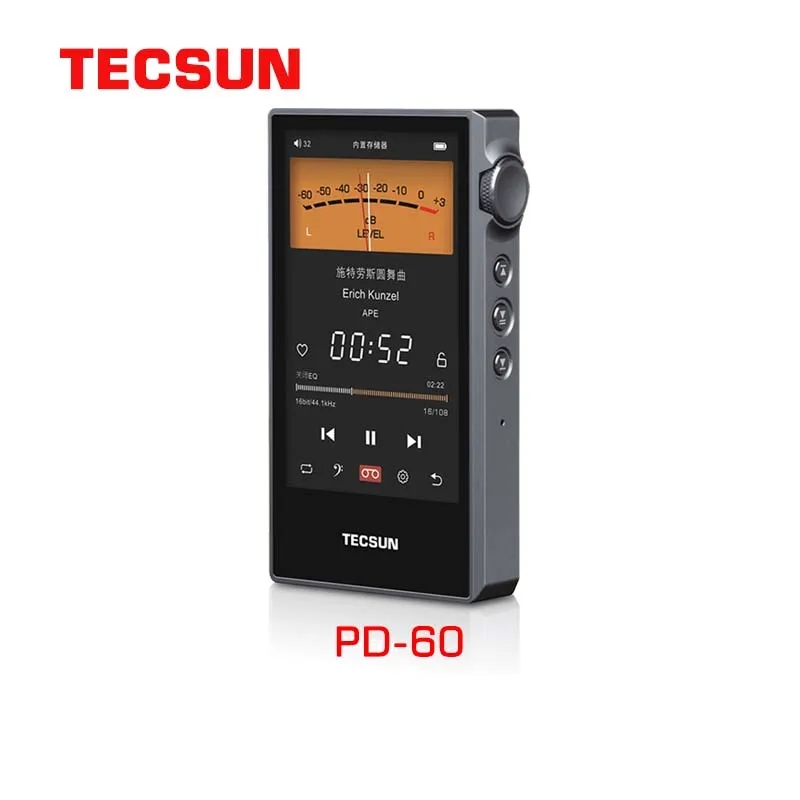 Tecsun PD-60 4-calowy ekran do – Audio Music Equalizer recenzja i cena