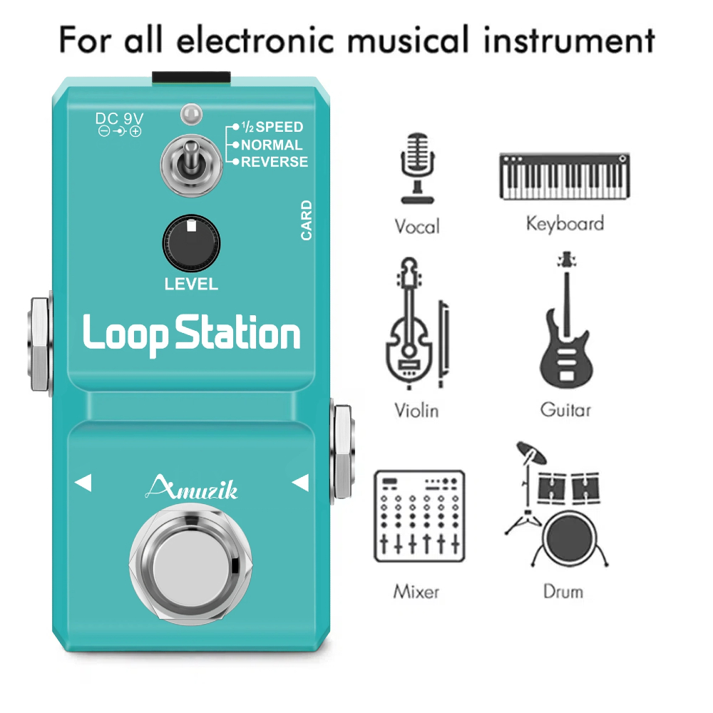 Amuzik Gitara Basowa Klawiatur – Looper Pedal Guitar recenzja i cena
