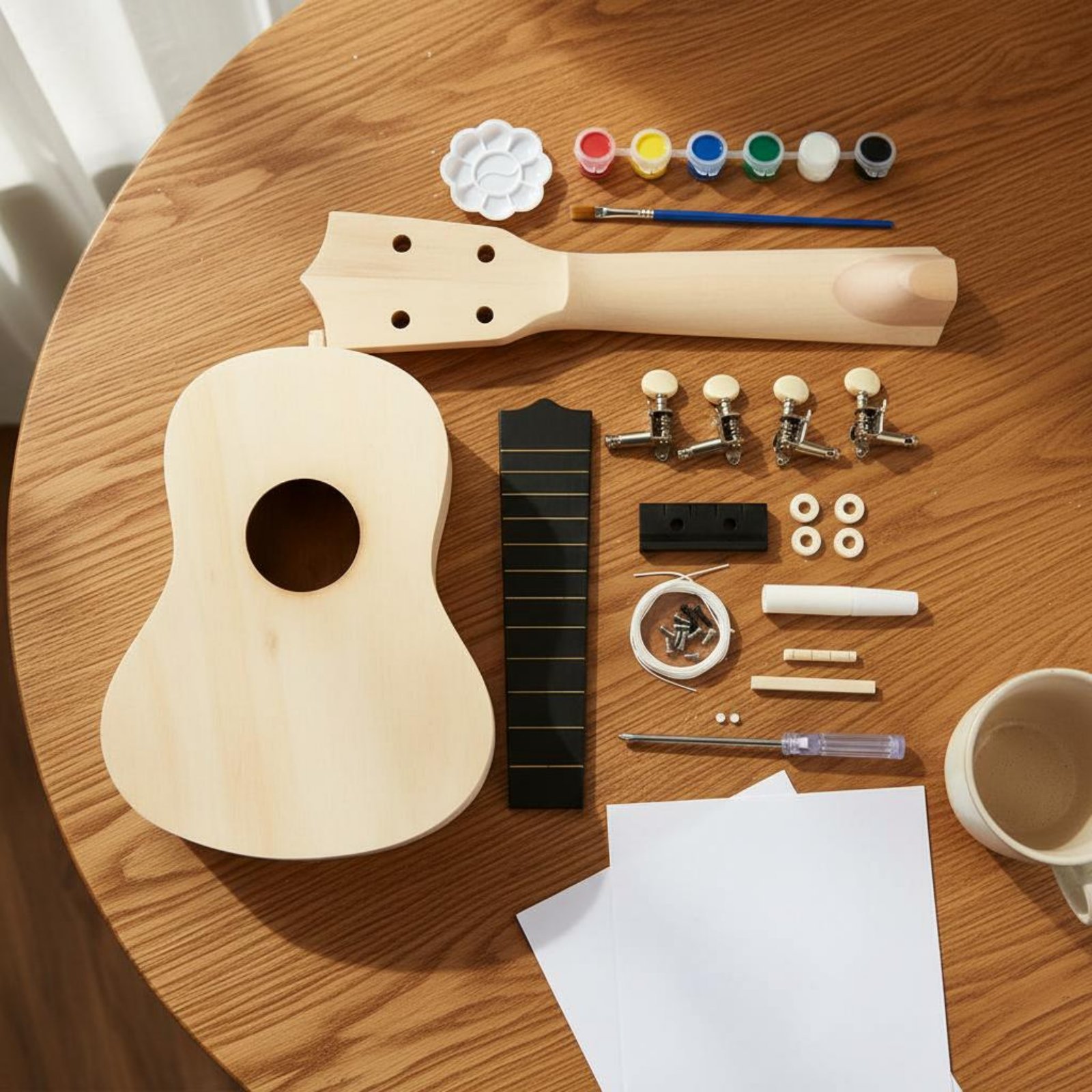Zestaw do samodzielnego wykona – Ukulele Beginner Kit recenzja i cena