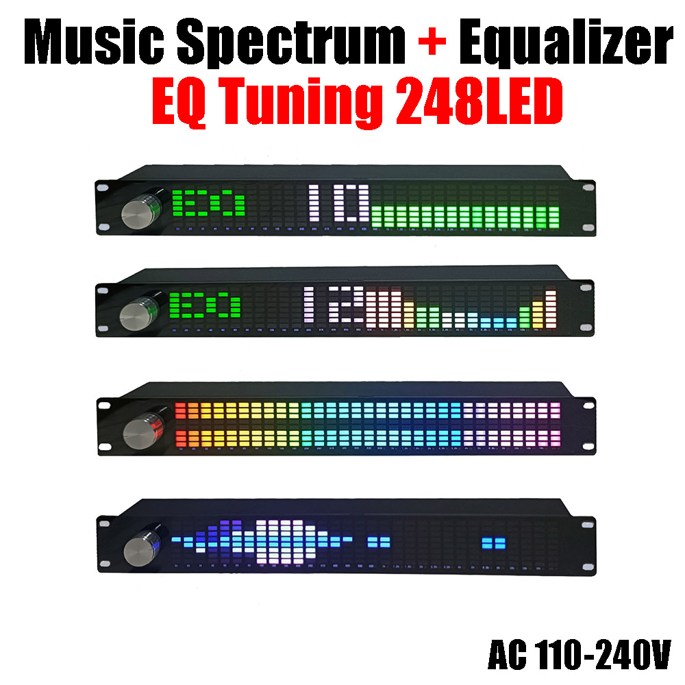 1.5U Spektrum muzyki Cyfrowy k – Audio Music Equalizer recenzja i cena
