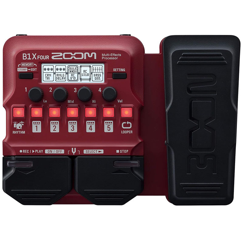 ZOOM B1X FOUR Procesor Multi-E – Looper Pedal Guitar recenzja i cena
