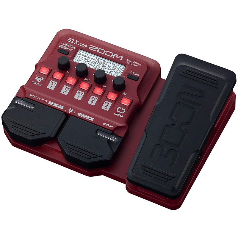 ZOOM B1X FOUR Procesor Multi-E – Looper Pedal Guitar recenzja i cena