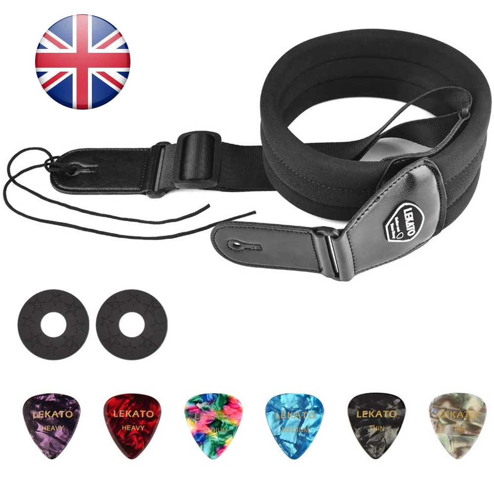 Pasek do gitary Lekato Pro ze  – Guitar Strap Padded recenzja i cena