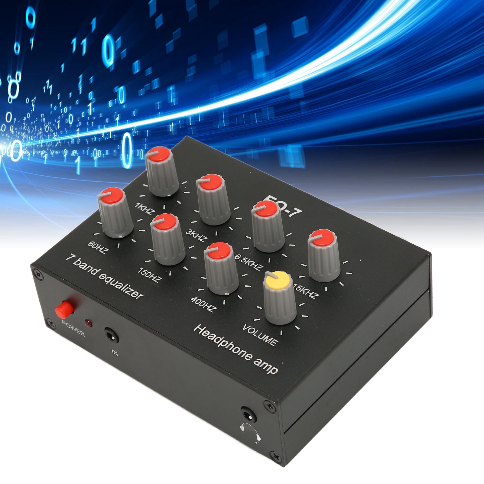 7-pasmowy korektor dźwięku Wej – Audio Music Equalizer recenzja i cena