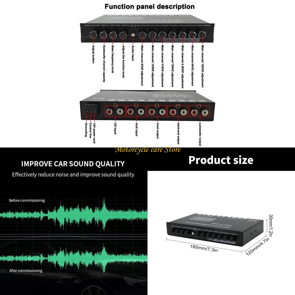 Innowacyjny 7-pasmowy korektor – Audio Music Equalizer recenzja i cena