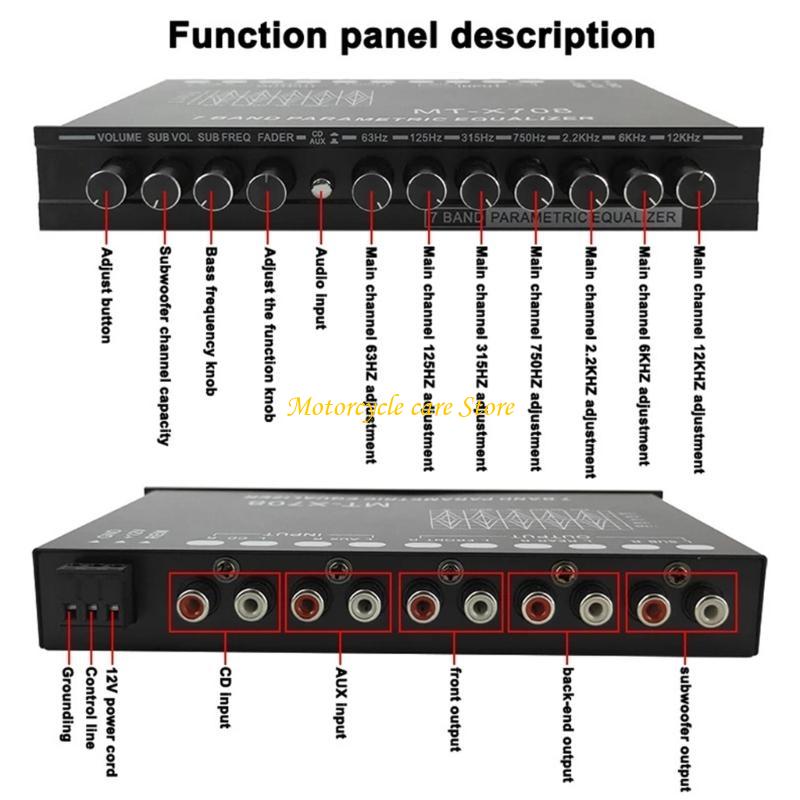 Innowacyjny 7-pasmowy korektor – Audio Music Equalizer recenzja i cena
