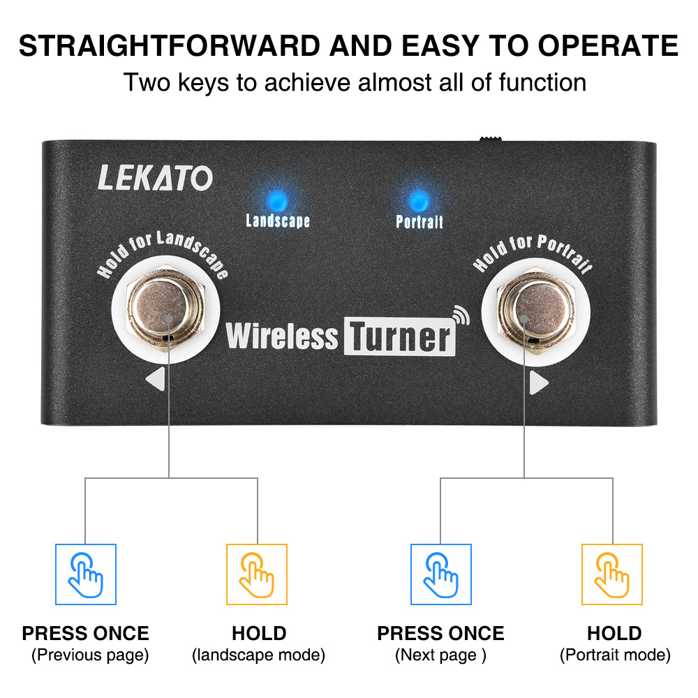 Lekato Bezprzewodowy zewnętrzn – Looper Pedal Guitar recenzja i cena