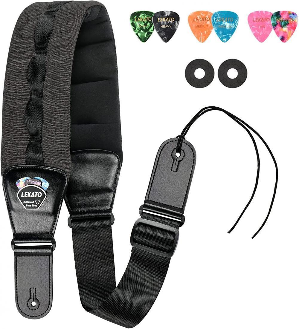 Pasek do gitary basowej Stage- – Guitar Strap Padded recenzja i cena