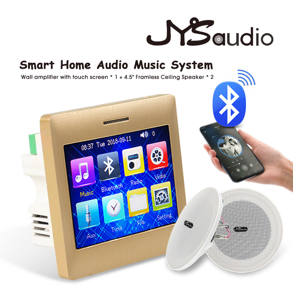 Miniaturowy wzmacniacz ścienny – Audio Music System For Home recenzja i cena