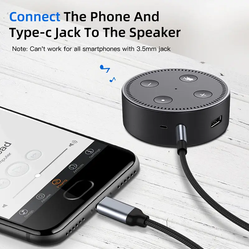 Kabel audio AUX USB C do gniaz – Contact Pickup Mic recenzja i cena