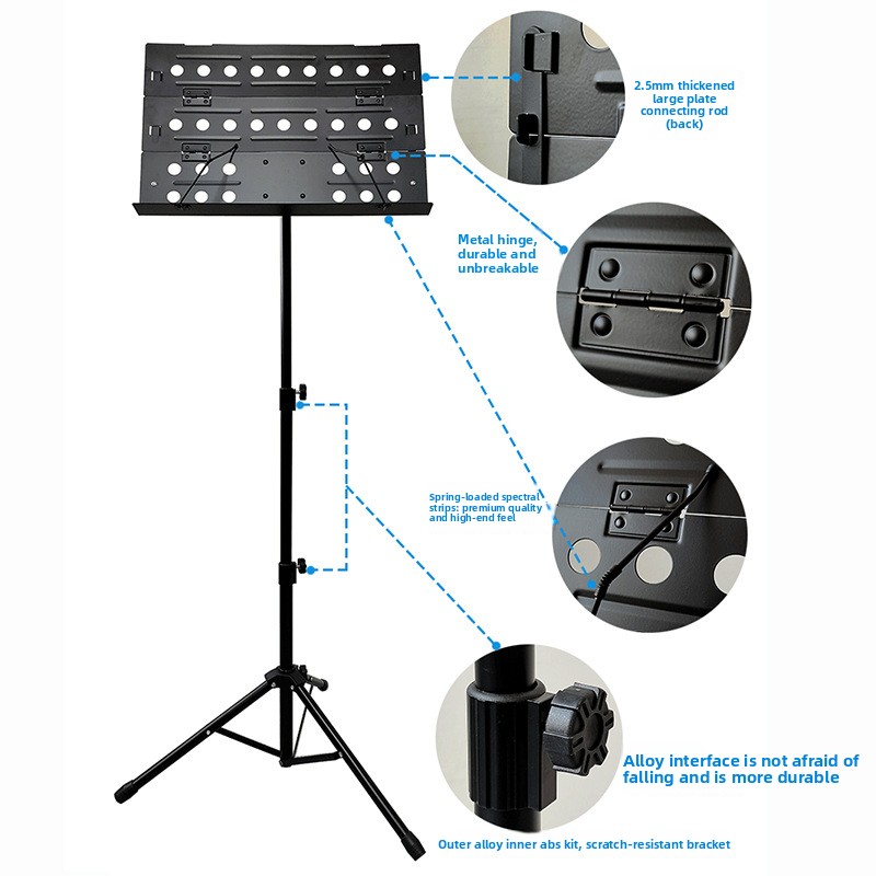 Przenośny składany stojak na n – Music Stand Folding recenzja i cena