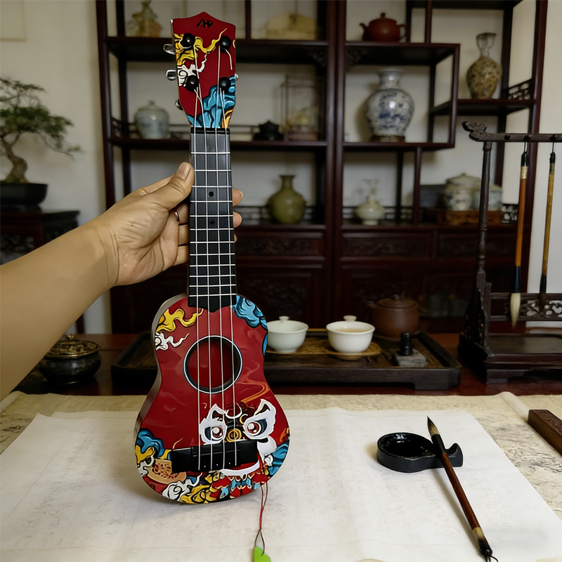 17,5-calowe mini ukulele, chiń – Ukulele Beginner Kit recenzja i cena