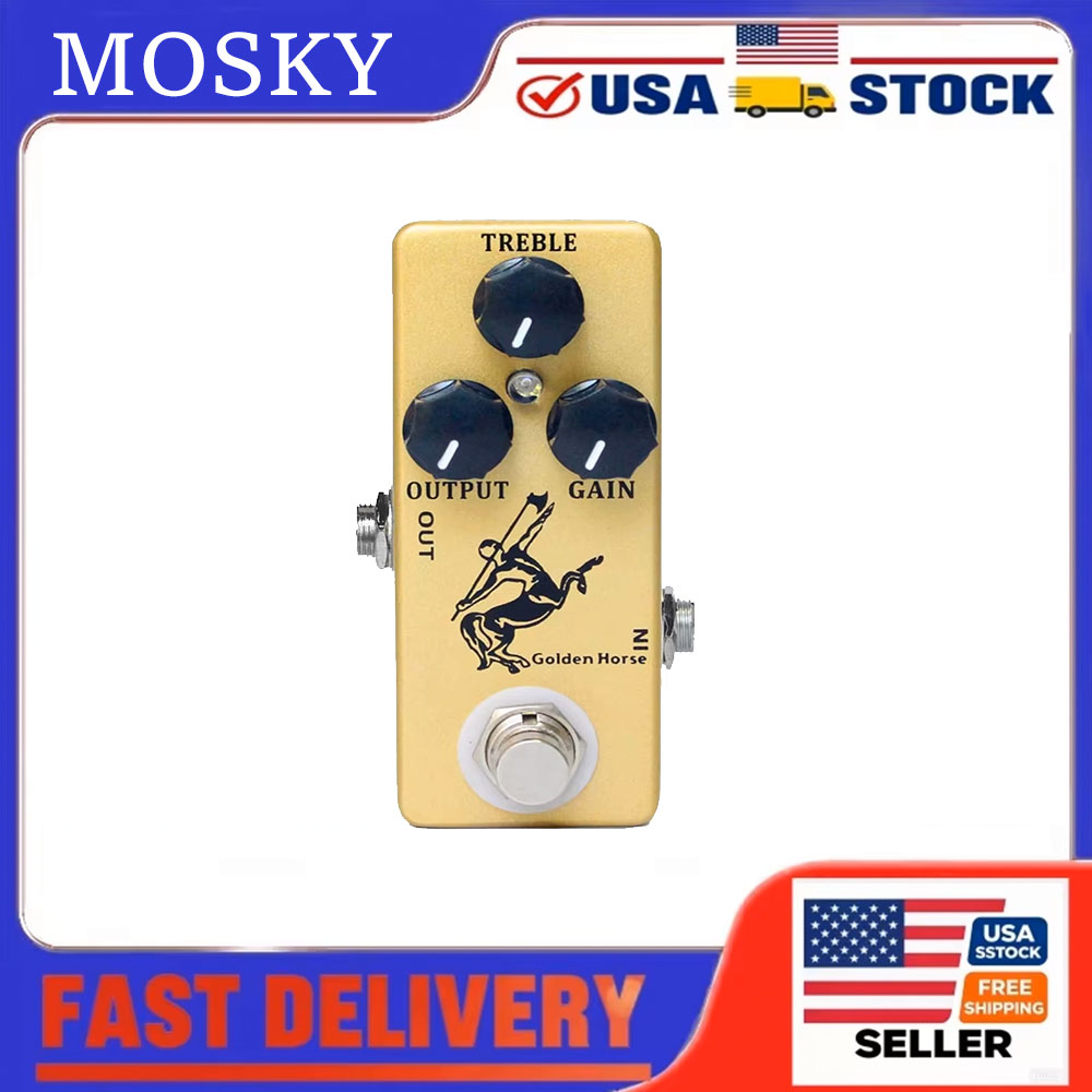 MOSKY Golden Horse Mini Overdr – Looper Pedal Guitar recenzja i cena