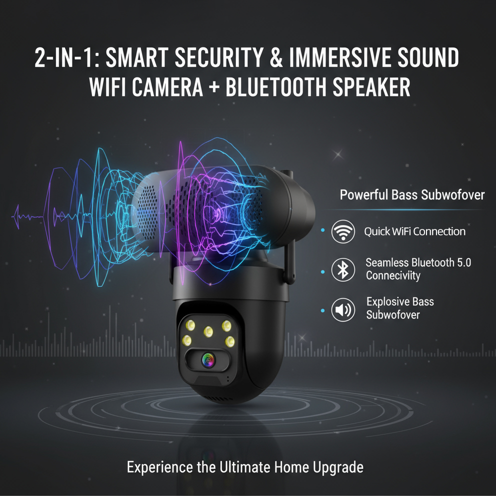 Kamera IP ICSEE 5MP WiFi PTZ z – Audio Music Track recenzja i cena