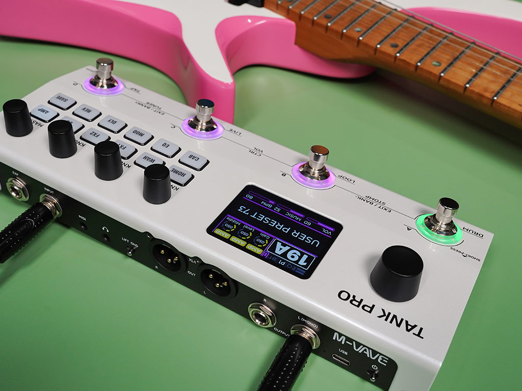 M VAVE TANK G/B TANK PRO Proce – Looper Pedal Guitar recenzja i cena