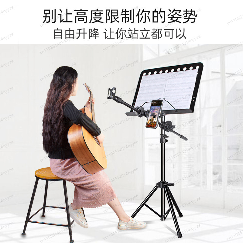 Przenośny stojak na nuty z uch – Music Stand Folding recenzja i cena
